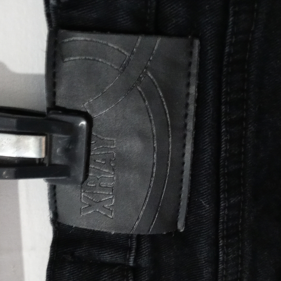 X-Ray black denim jean shorts - Picture 7 of 8